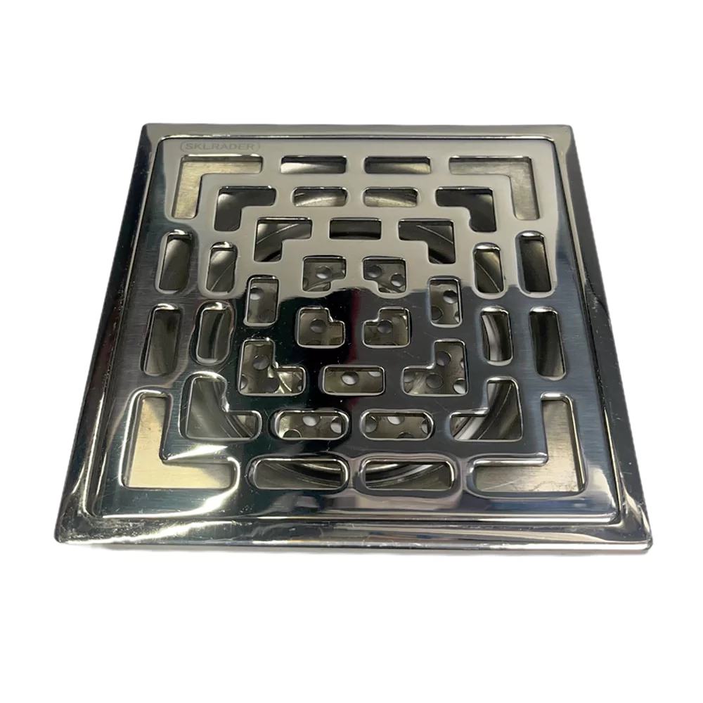 کفشور 15x15 استیل کروم