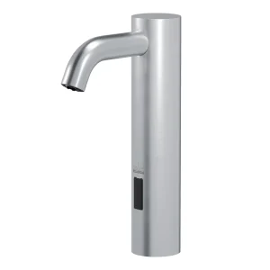 شیر روشویی هوشمند بلندا مدل HD15 24cm استیل مات